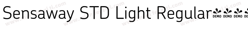 Sensaway STD Light Regular字体转换